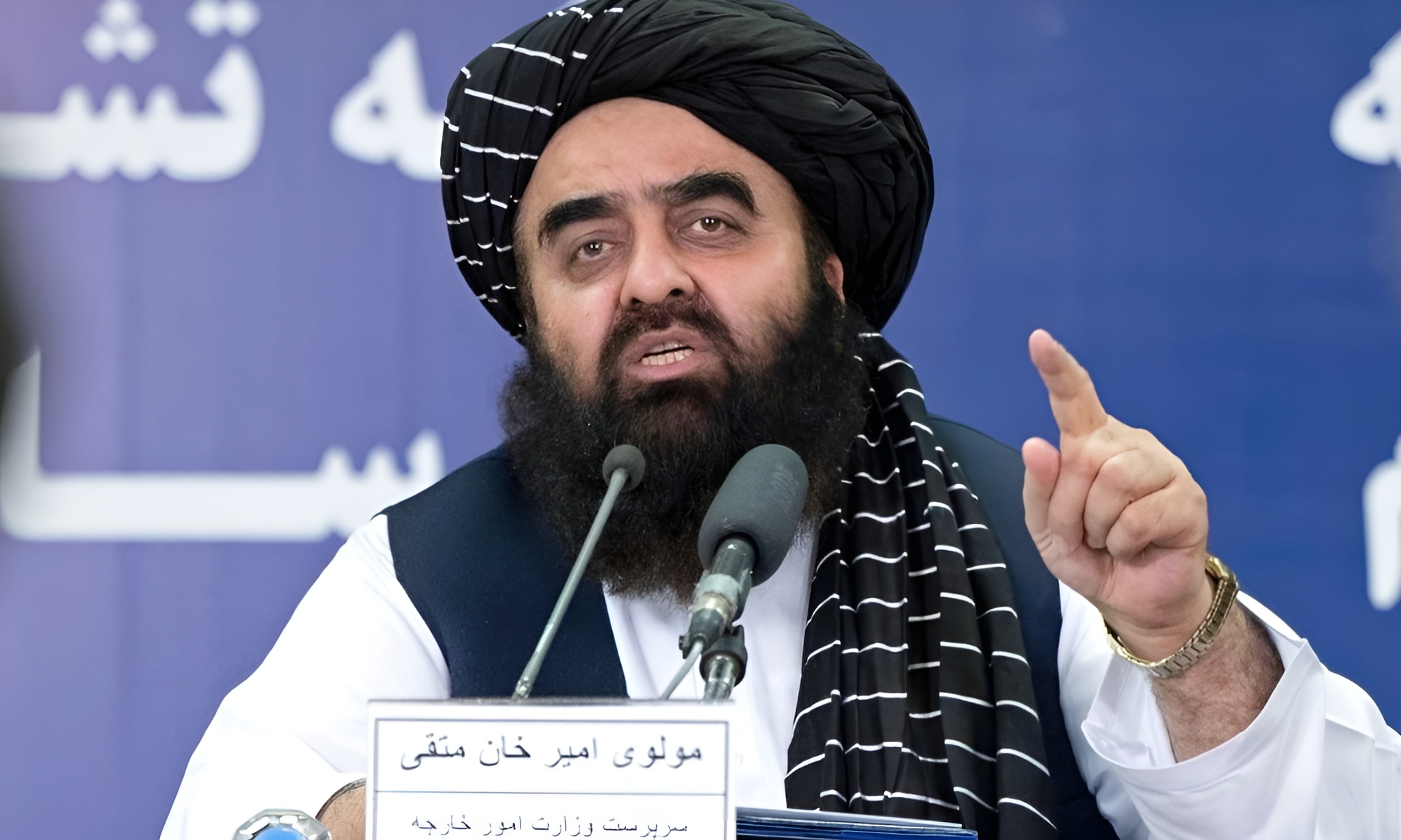 তালেবান মন্ত্রীর প্রথম  ভারত সফর