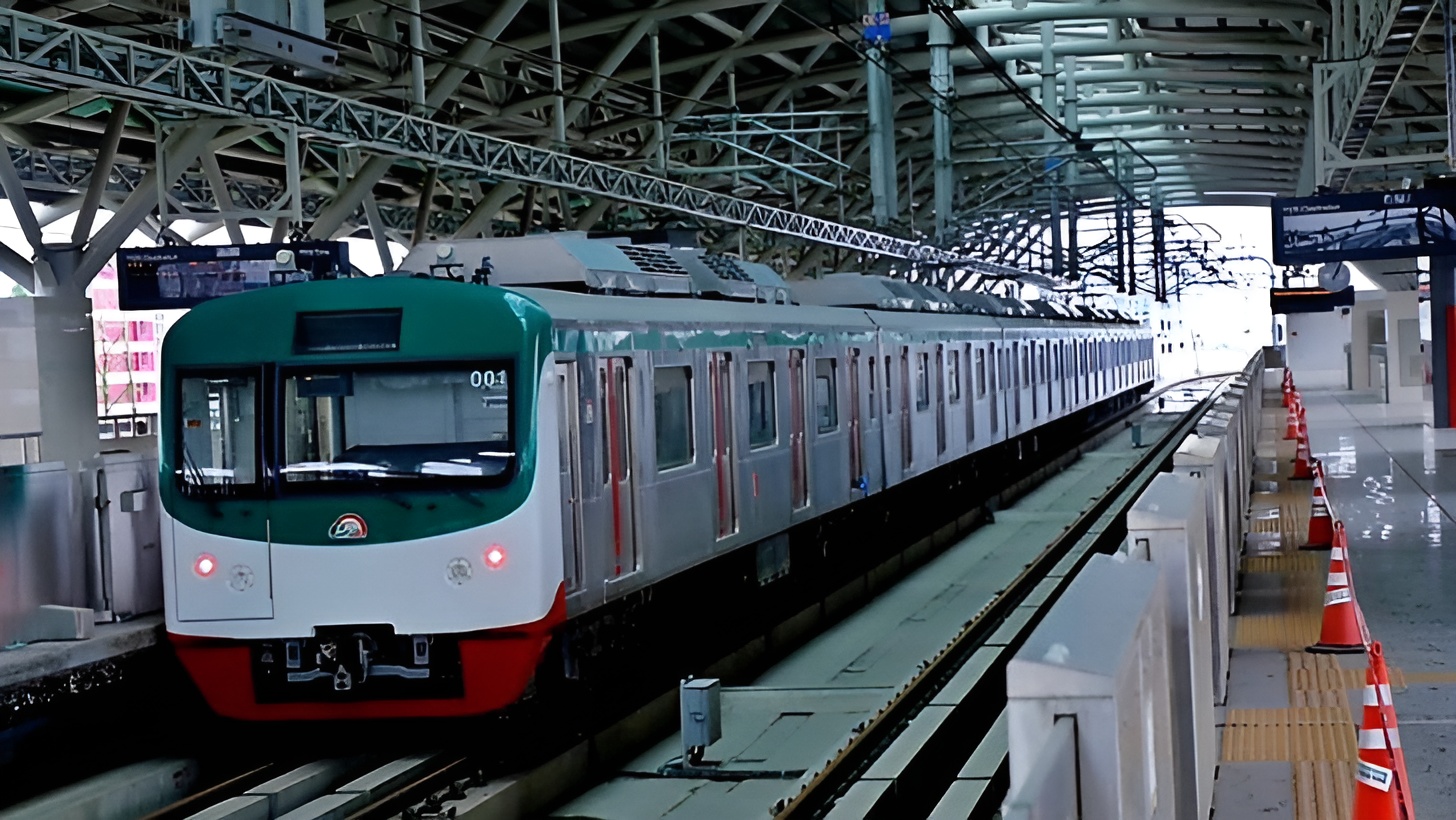 আজ হতে নতুন সূচিতে মেট্রোরেল