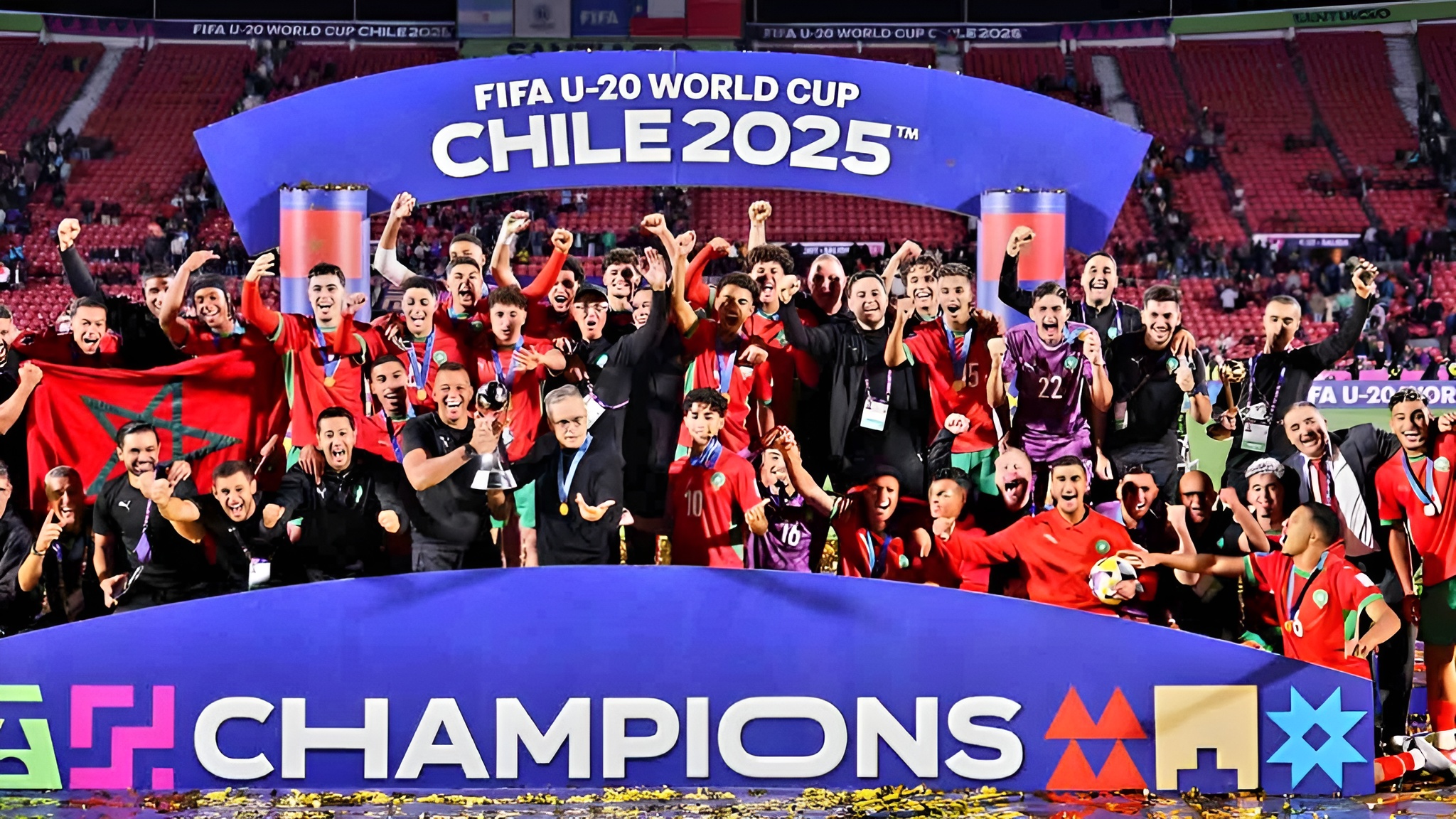 এবারের বিশ্ব চ্যাম্পিয়ন মরক্কো