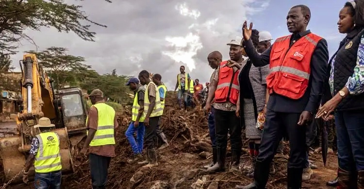 কেনিয়াতে ভূমিধস 