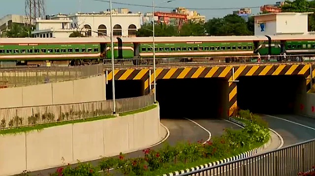 অবশেষে চালু হলো রাজধানীর টিটিপাড়া রেলওয়ে আন্ডারপাস 