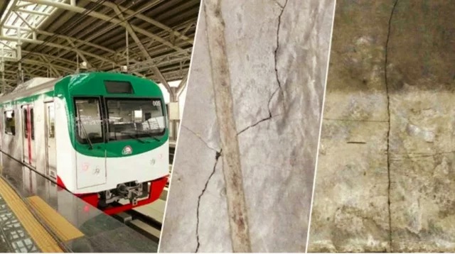 ভূমিকম্পে মেট্রোরেলের ৬টি স্টেশনে ফাটল