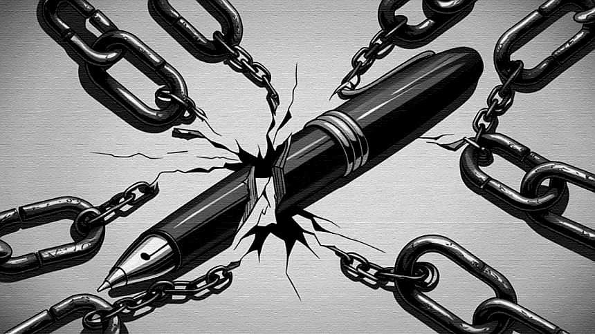 সাংবাদিকদের কলম থামানো সকল আইনের অবসান প্রয়োজন