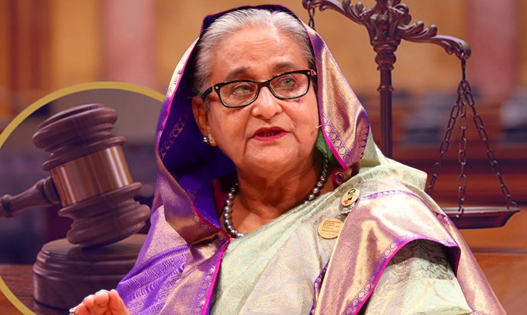 প্লট দুর্নীতি মামলায় হাসিনার ২১ বছরের কারাদণ্ড