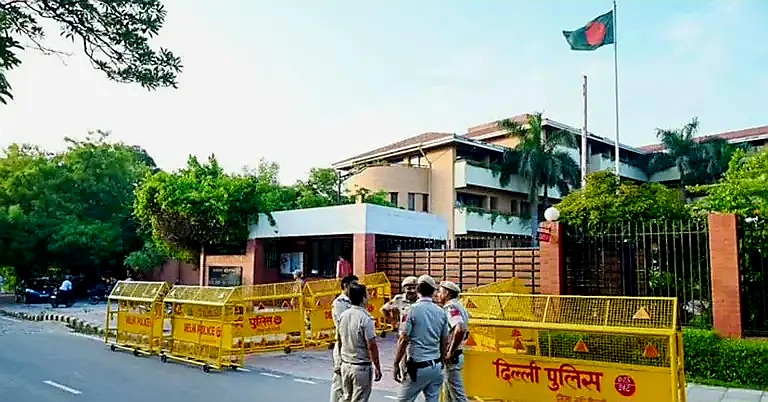 দিল্লিতে বাংলাদেশ হাইকমিশনে ভিসা কার্যক্রম বন্ধ 