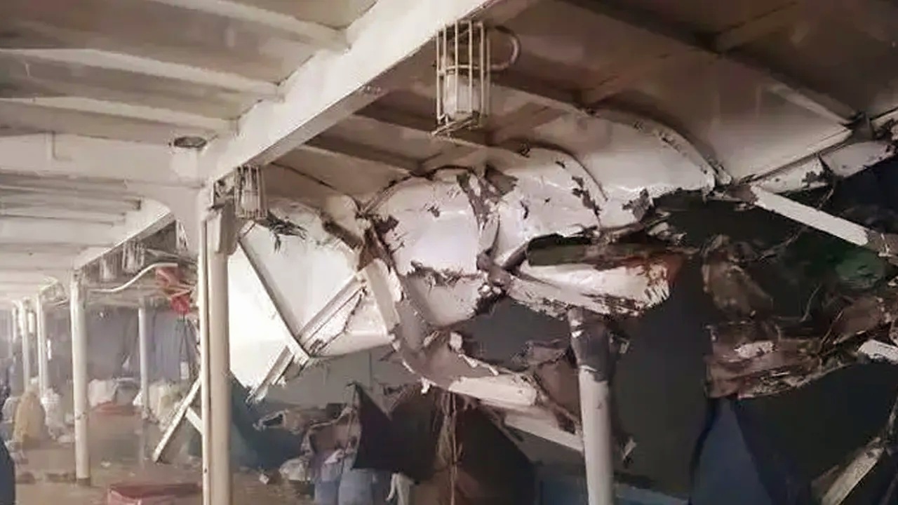 মেঘনাতে দুই লঞ্চের সংঘর্ষ, নিহত ৮