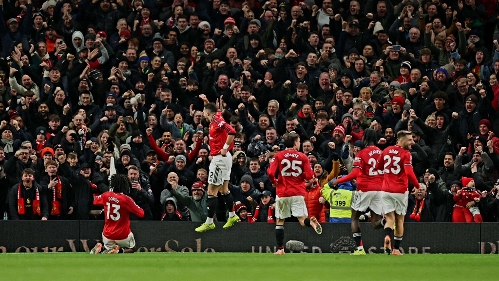 ডোগুর গোলের ফলে ম্যাচ জিতলো ম্যানচেস্টার ইউনাইটেড