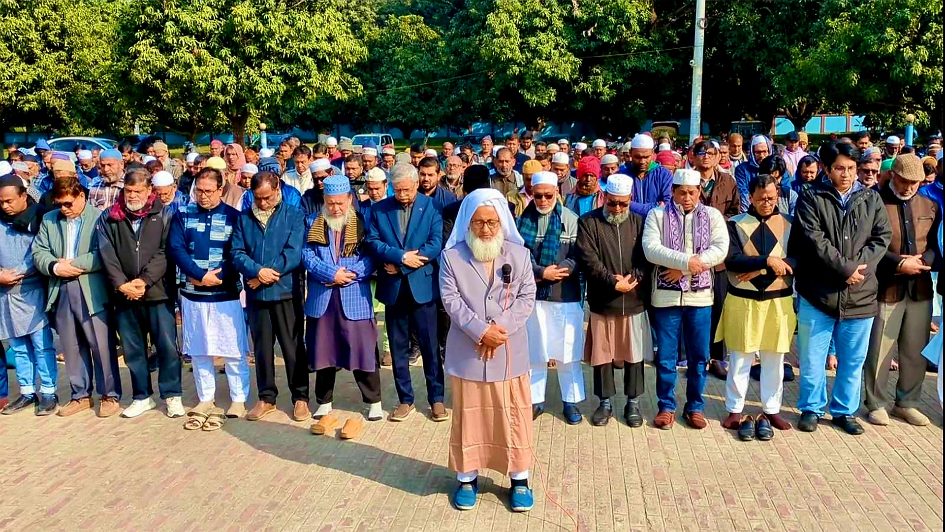 রাজশাহীতে খালেদা জিয়ার গায়েবানা জানাজা