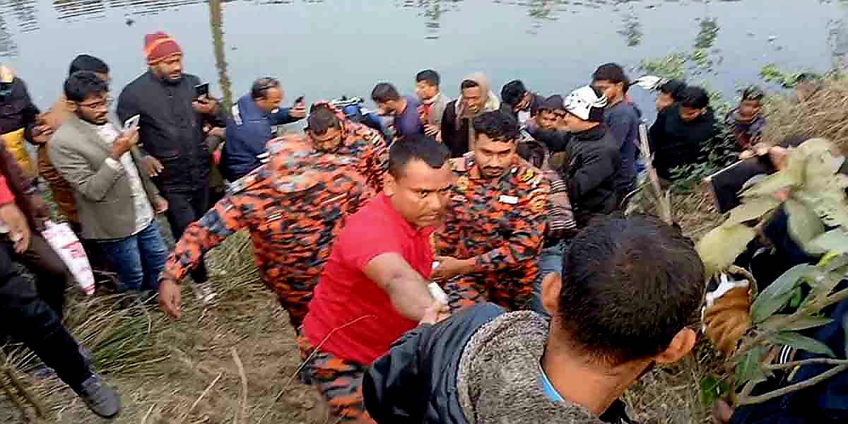 চোর সন্দেহ করে ধাওয়া, প্রাণ বাঁচাতে খালে ঝাঁপ, কয়েক ঘণ্টা পরে মরদেহ উদ্ধার