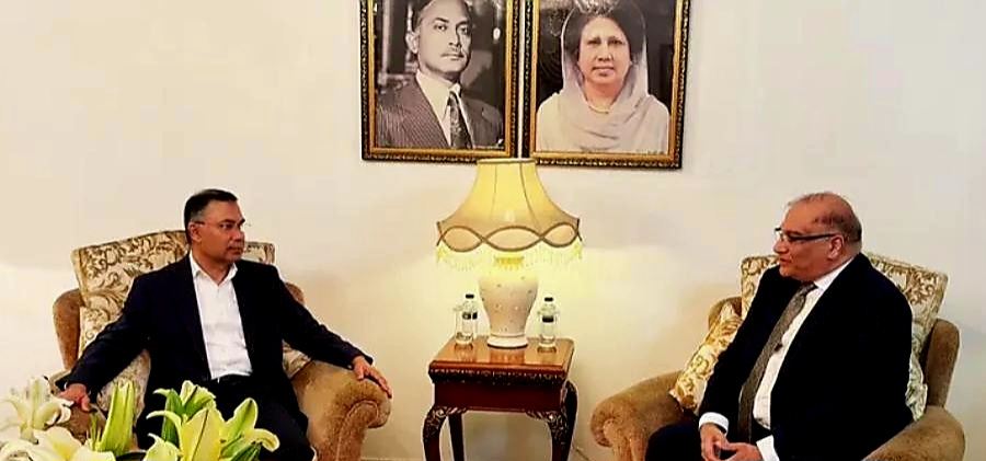 তারেক রহমানের সাথে পাকিস্তানি হাইকমিশনারের সৌজন্য সাক্ষাৎ