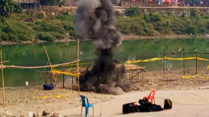 ফরিদপুরে পাওয়া বোমাটি নিষ্ক্রিয় করা হয়েছে 