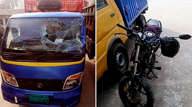 পিকআপের ধাক্কায় দুই নিহত ২