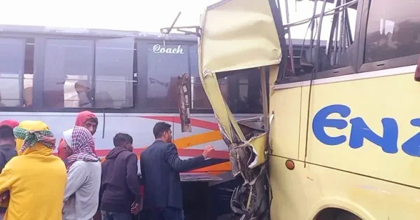 সিলেটে তিন বাসের সংঘর্ষে দুইজন নিহত