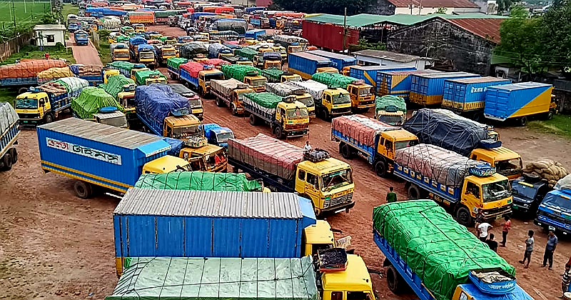 হিলি স্থলবন্দরে ভারত হতে চাল আমদানি শুরু