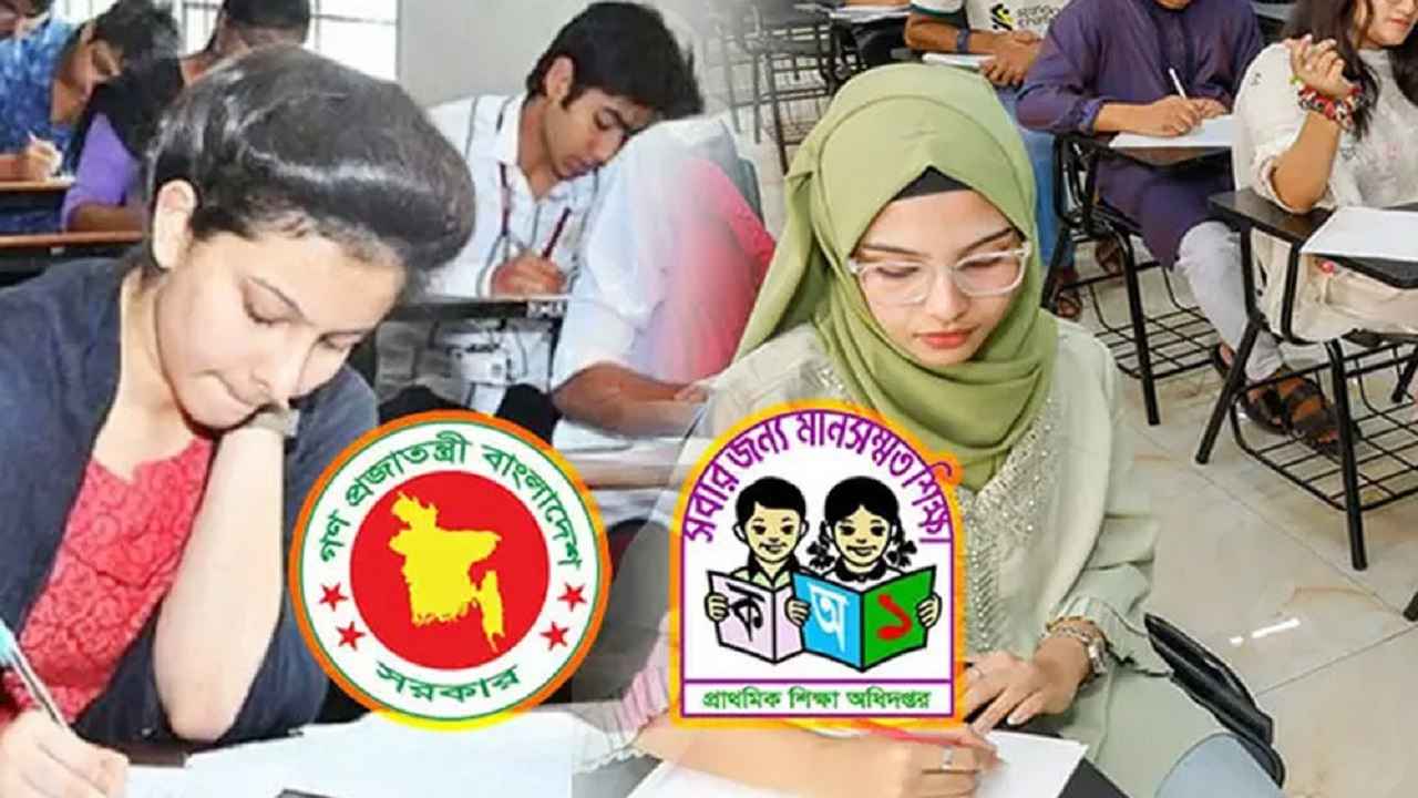 পরীক্ষার ফল প্রকাশ 