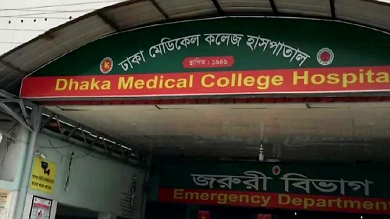 ঢামেক হাসপাতালের নতুন ভবন গড়তে লাফিয়ে পড়ে এক রোগীর মৃত্যু