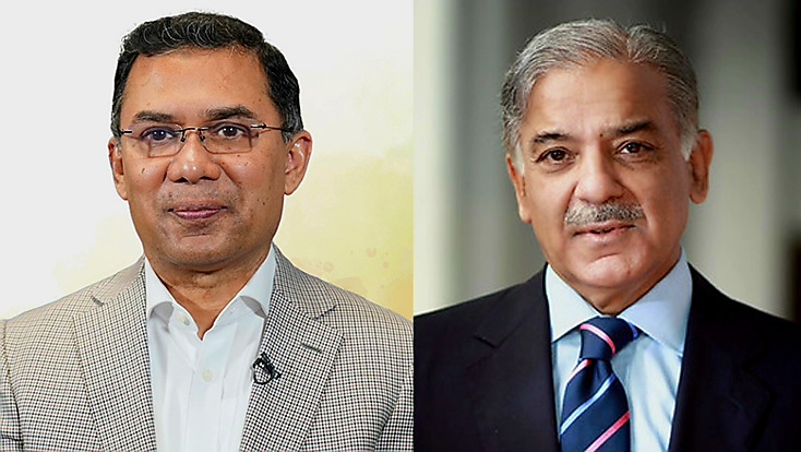 তারেক রহমানকে অভিনন্দন জানান পাকিস্তান প্রধানমন্ত্রী