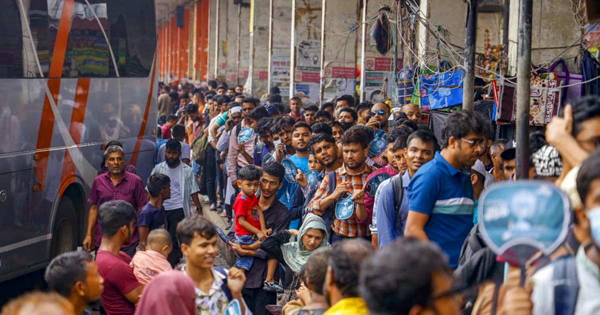 বাস নেই মহাখালী কাউন্টারে 