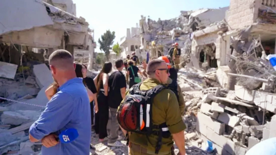 ইরানের সর্বশেষ হামলাতে ইসরাইলের মোট ২৮ স্থানে ক্ষয়ক্ষতি