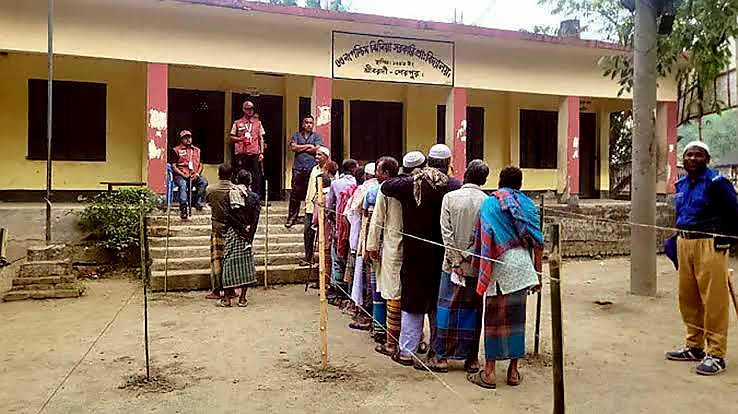 শুরু হয়েছে শেরপুর-৩ ও বগুড়া-৬ আসনে ভোটগ্রহণ